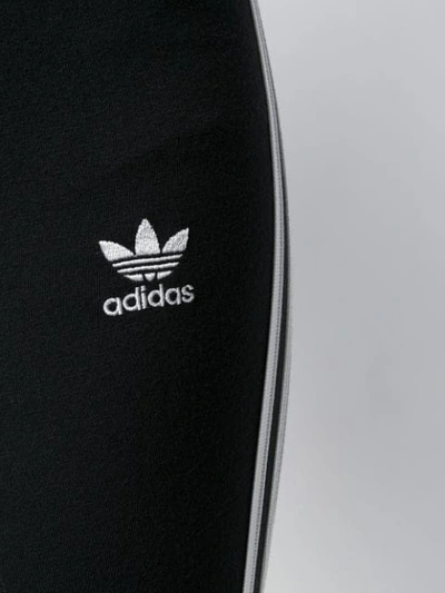 Shop Adidas Originals Side Stripe Cycling Shorts In Black