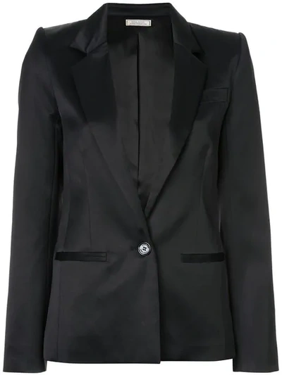 Shop Nina Ricci Classic Smart Blazer In Black