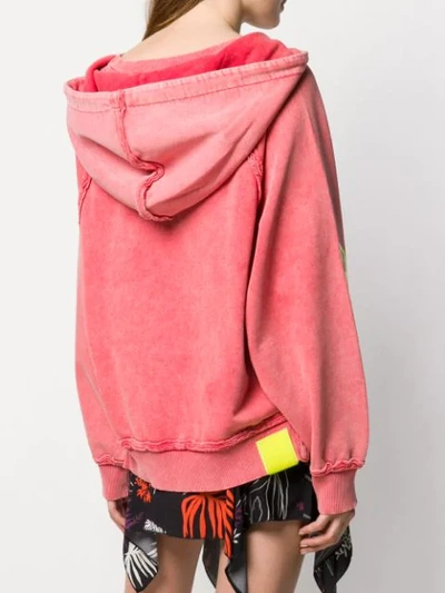 Shop Diesel F-carol Hoodie - Red