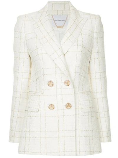 Shop Camilla And Marc Dumas Blazer In White