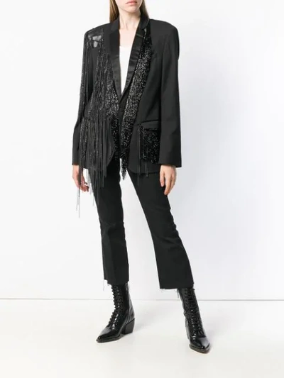 Shop Loulou Chains Blazer In Black