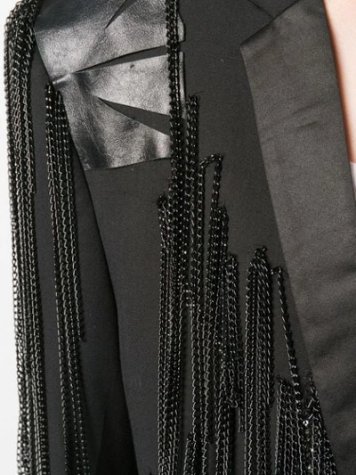 Shop Loulou Chains Blazer In Black