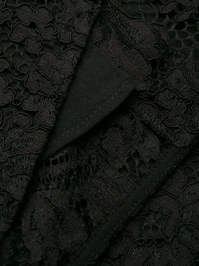 Shop Pinko Foulard Lace Sheath Dress In Black