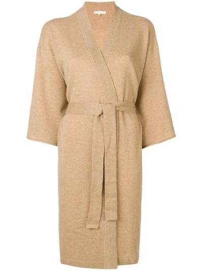 Shop Filippa K Cashmere Kimono In Brown