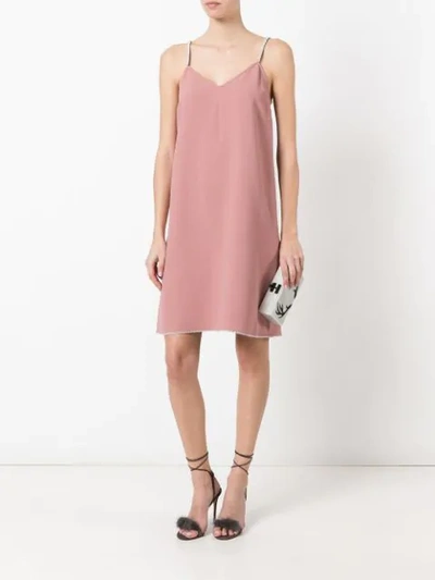 Shop Gianluca Capannolo Cami Dress In Pink