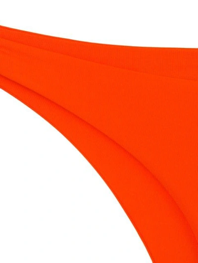 Shop Gentry Portofino Bikini Bottoms In Orange