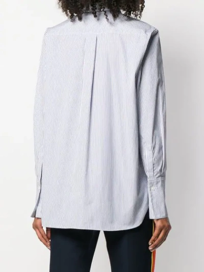 Shop Stella Mccartney All Together Now Striped Shirt In White