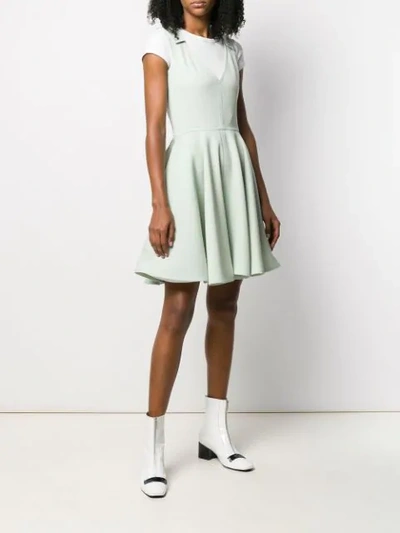 Shop Courrèges Day Dress In Green