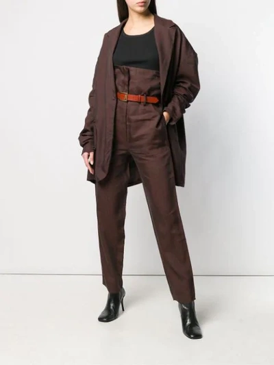 Shop Dolce & Gabbana 1990's Two-piece Suit - Brown