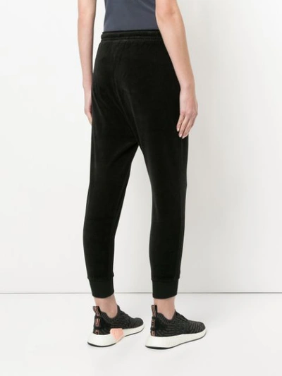 Shop The Upside Cropped Sweatpants In Black