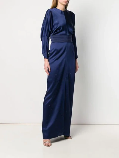 Shop Max Mara Evening Dress - Blue