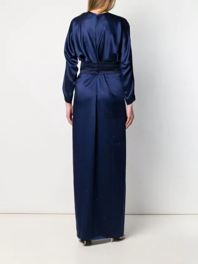 Shop Max Mara Evening Dress - Blue