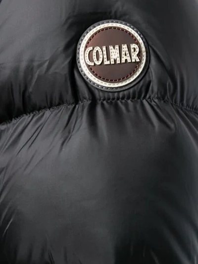 Shop Colmar Fitted Puffer Jacket - Black