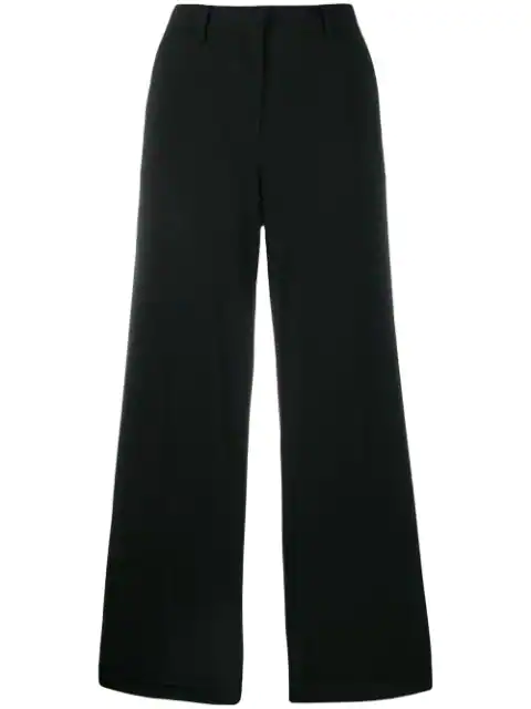 Max Mara Cropped Vertigo Trousers In Black | ModeSens