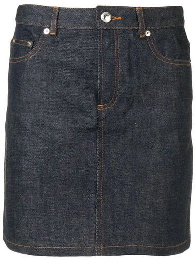 Apc A.p.c. Skirt In Blue
