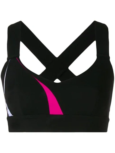 Shop No Ka'oi Crisscross Compression Top In Black