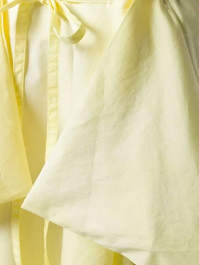 Shop Lemaire Baggy In Yellow