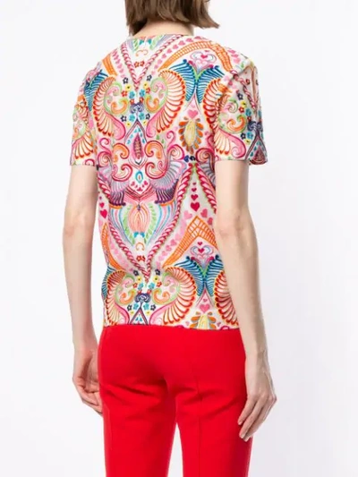 Shop Manish Arora Patterned Embroidered Top In Multicolour
