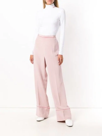 Shop Stella Mccartney Arielle Trousers In Pink