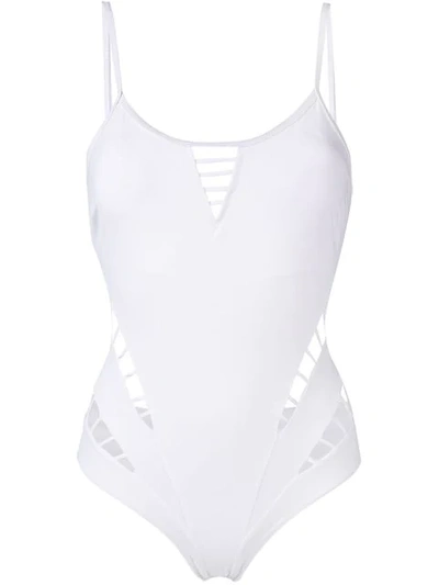Shop Moeva Amber Swimsuit In White