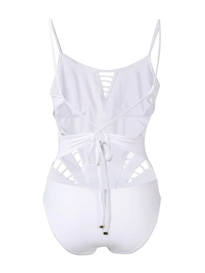 Shop Moeva Amber Swimsuit In White