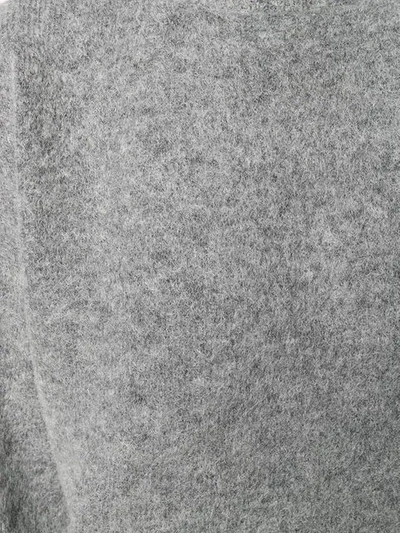 Shop Acne Studios Dramatic Oversized Sweater In Grey