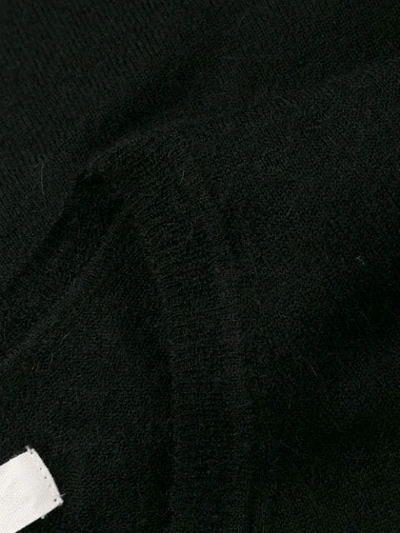 Shop Isabel Marant Étoile Dropped Shoulder Sweater In Black
