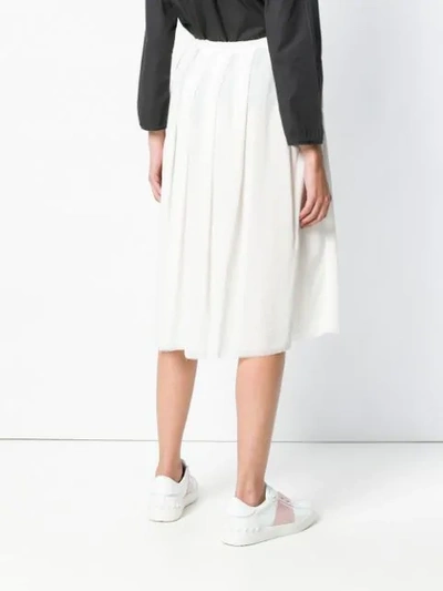 Shop Kristensen Du Nord High Waist Skirt In White