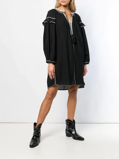 Shop Isabel Marant Étoile Flared Style Dress In Black