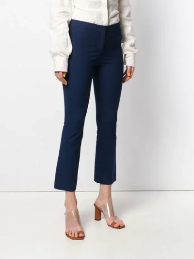 Ql2 Monet Capri Pants In Blue
