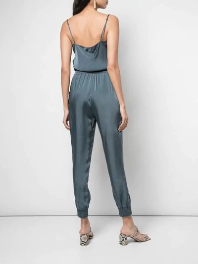 Shop Cinq À Sept Finnley Sleveless Jumpsuit In Grey