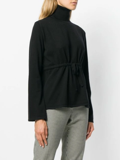 Shop Société Anonyme Turtle Neck Knitted Top In Black