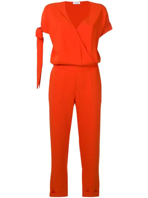 orange formal jumpsuit