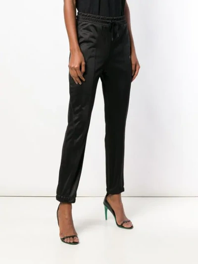 Marcelo Burlon County Of Milan Slim Fit Track Pants In Black