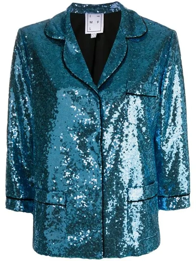 Shop In The Mood For Love Sofia Jacket In Blue
