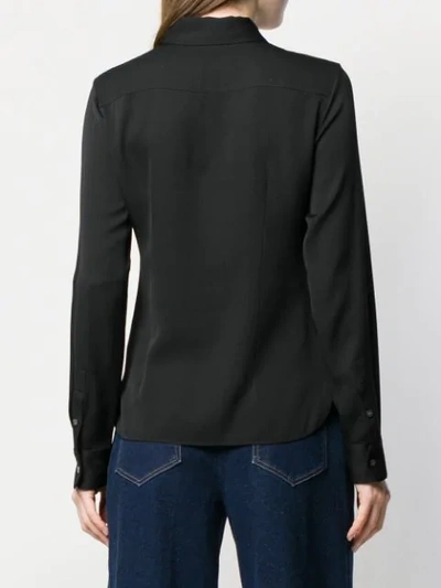 Shop Theory Simple Shirt In Black
