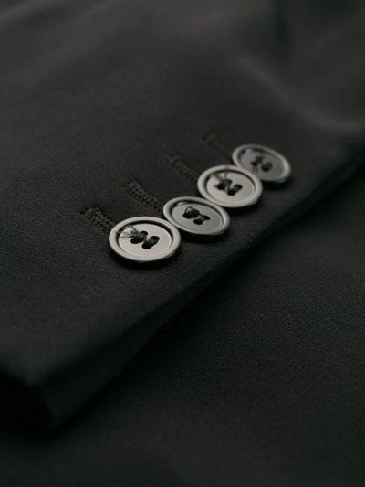 Shop Alexander Mcqueen Single Button Blazer In Black