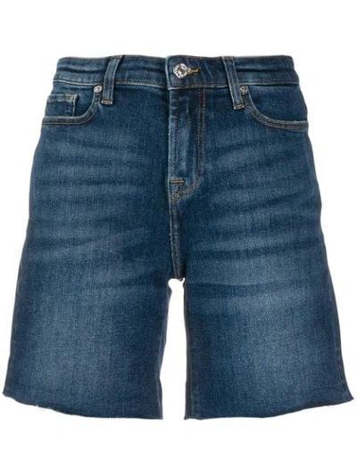 Shop 7 For All Mankind Jeans-shorts In Sundaze