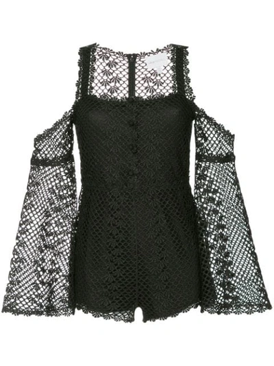 Shop Alice Mccall Follow Me Playsuit In Black