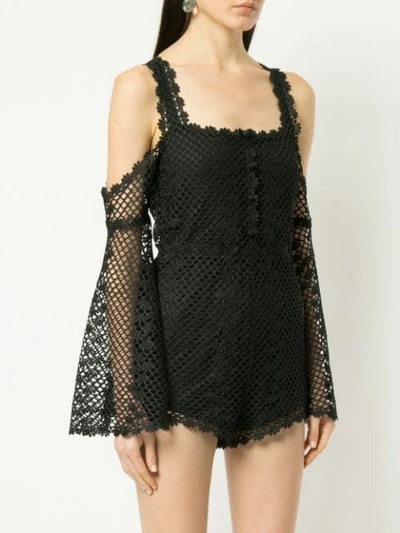 Shop Alice Mccall Follow Me Playsuit In Black