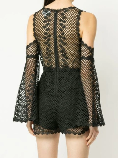 Shop Alice Mccall Follow Me Playsuit In Black
