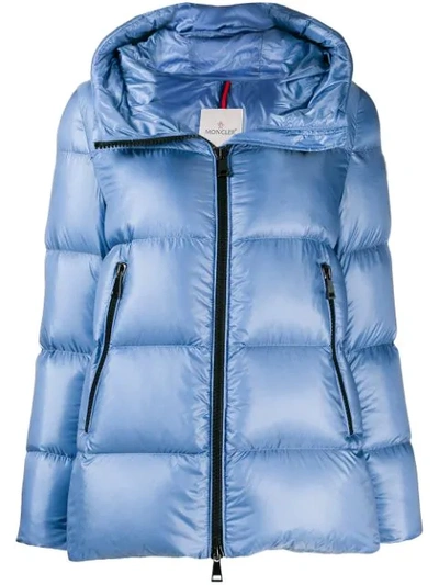 Shop Moncler Seritte Jacket In Blue