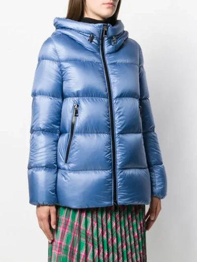 Shop Moncler Seritte Jacket In Blue