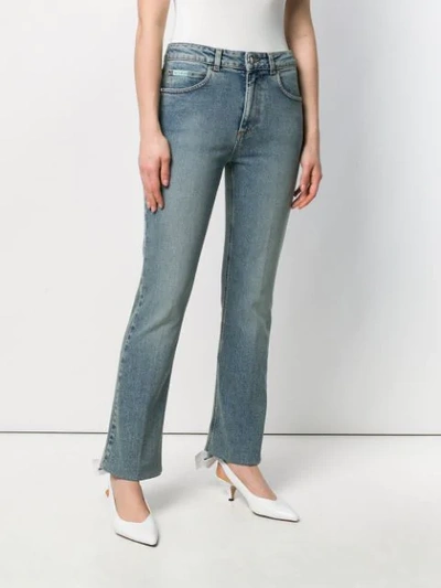 Shop Alexa Chung Straight Fit Jeans In Blue