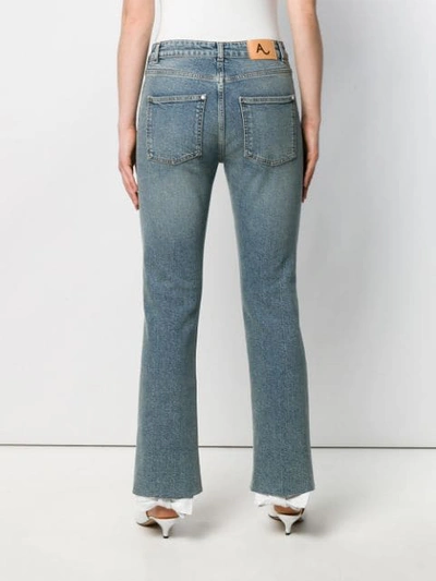 ALEXA CHUNG STRAIGHT FIT JEANS - 蓝色