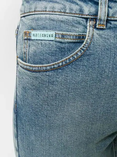 ALEXA CHUNG STRAIGHT FIT JEANS - 蓝色