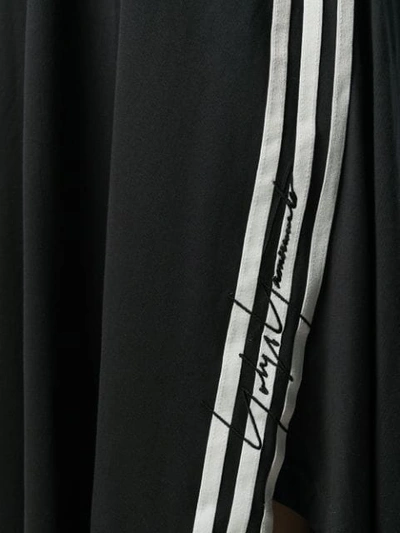 Shop Y-3 Side Stripe Dress In Black