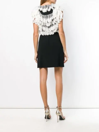 Shop Dolce & Gabbana 'fashion Devotion' Short Dress In N0000 Black