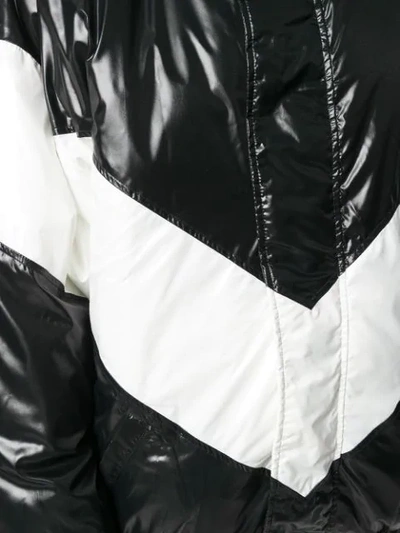 GIVENCHY CHEVRON PUFFER JACKET - 黑色