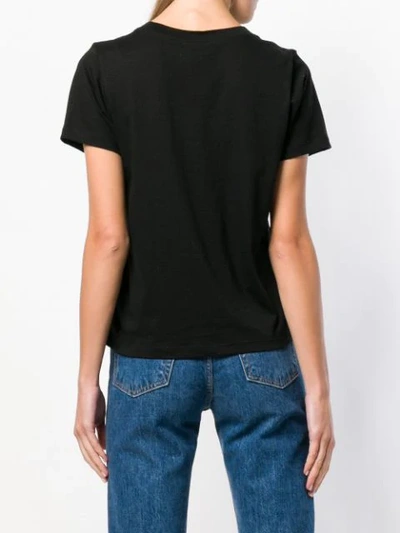 Shop Rebecca Minkoff Tassel Trim T-shirt - Black